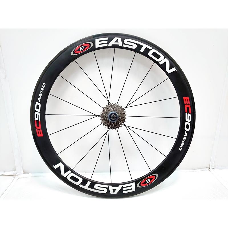 ▼▼イーストン EASTON EC90 AERO 55 ホイールセット シマノフリー 10s チューブラー カーボン｜cycleparadisestore｜02