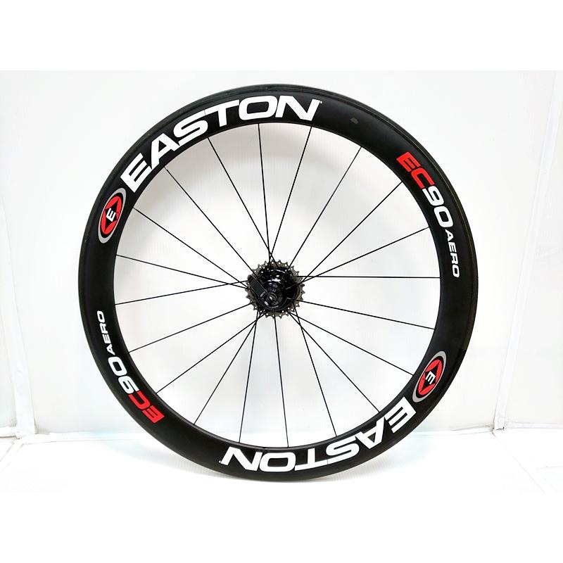 ▼▼イーストン EASTON EC90 AERO 55 ホイールセット シマノフリー 10s チューブラー カーボン｜cycleparadisestore｜03