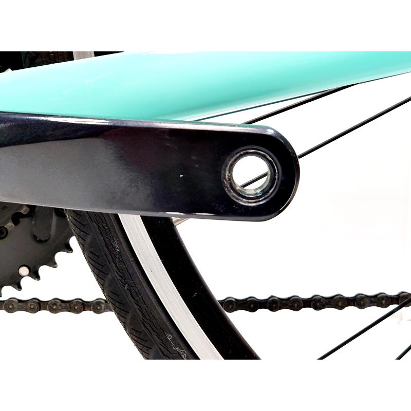 ▼▼ビアンキ BIANCHI VIA NIRONE 7 SORA 2021年モデル アルミ ロードバイク 53サイズ 2×8速 チェレステ｜cycleparadisestore｜08
