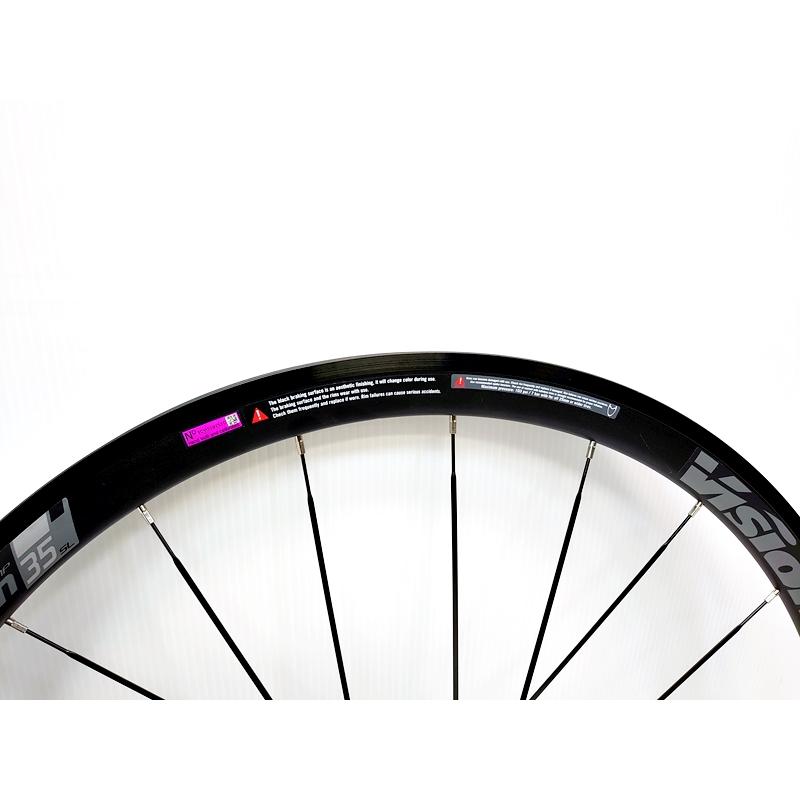 ▽▽未使用 ヴィジョン VISION TEAM35 COMP SL ホイール 前後