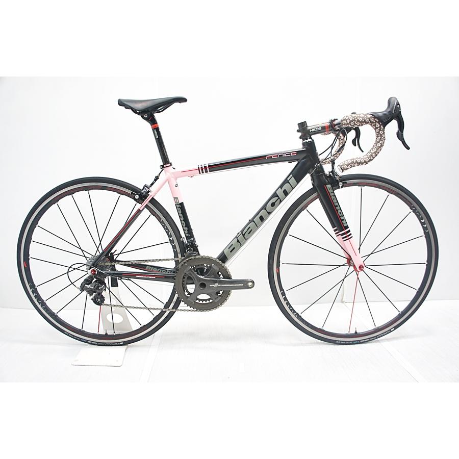 Bianchi ブラック/ピンク　フェニーチェ　プロ　47 Bianchi ブラック/ピンク フェニーチェ プロ 47