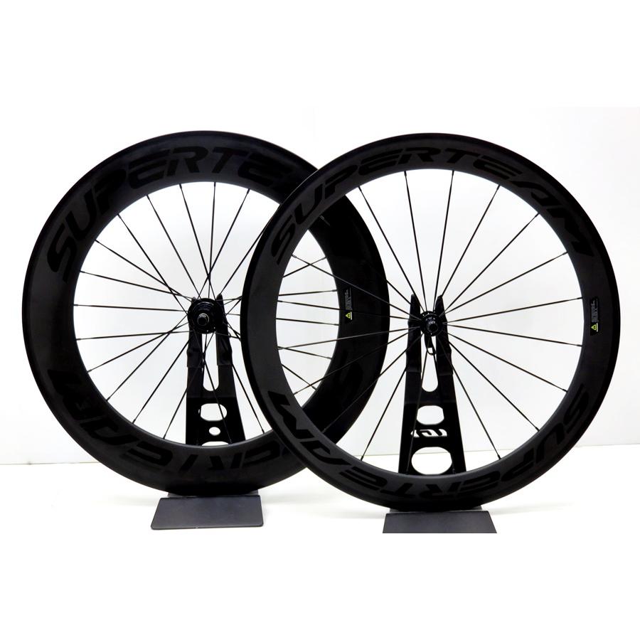 スーパーチーム SUPERTEAM R13 ホイール前後セット カーボン 700