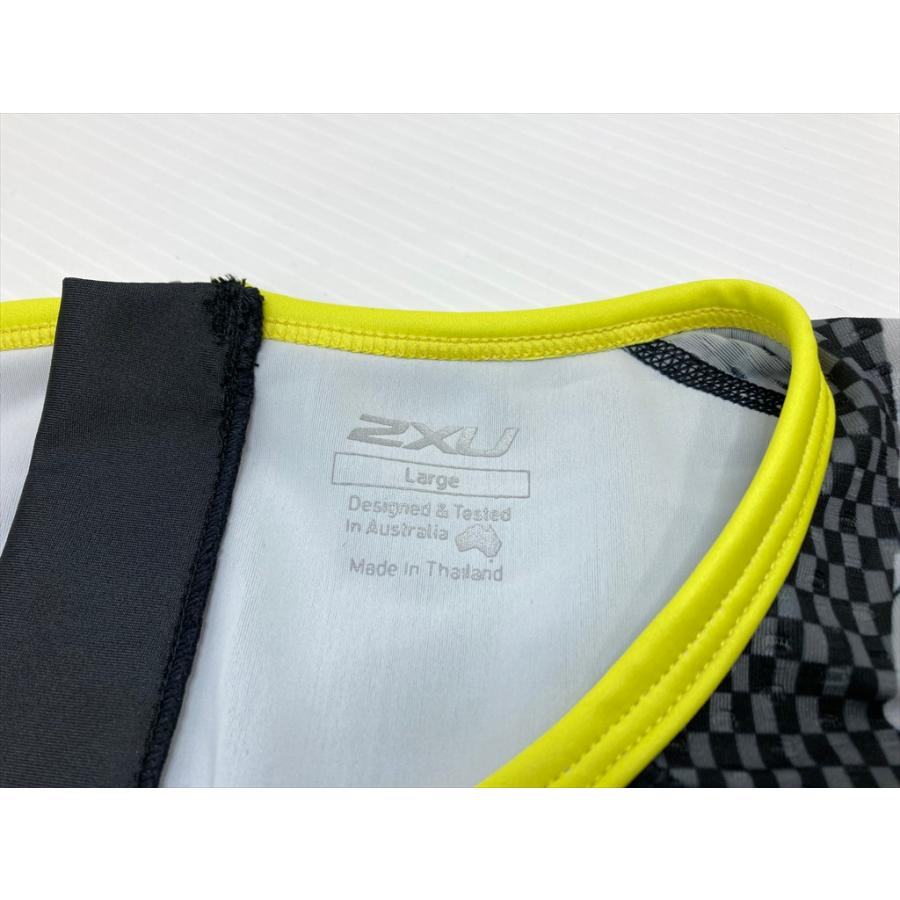 2XU トライアスロンウェア 黒/黄 2XU トライアスロンウェア 黒/黄