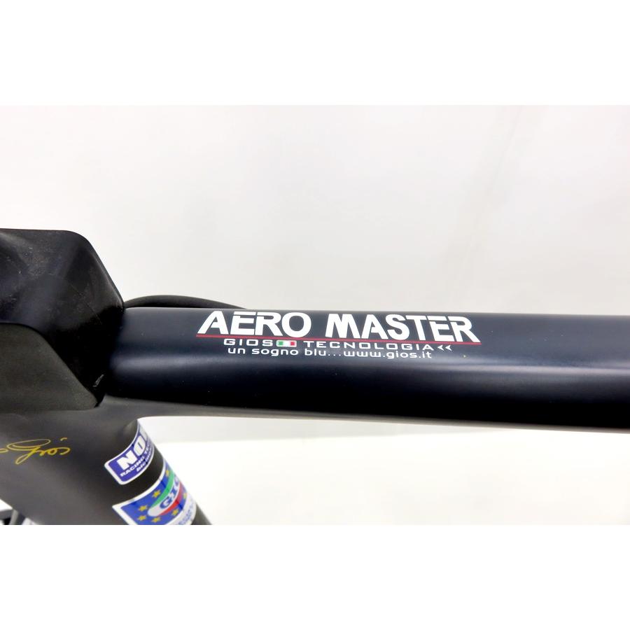 ★★ジオス GIOS エアロマスター AERO MASTER 2018年モデル Di2 カーボン ロードバイク 53サイズ 2×11速 ブラック｜cycleparadisestore｜07