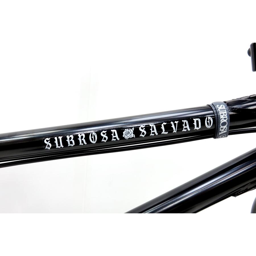 ★★[未走行] サブローサ SUBROSA サルヴァドール SALVADOR 2023年モデル クロモリ BMX バイク 20インチ ブラック｜cycleparadisestore｜07