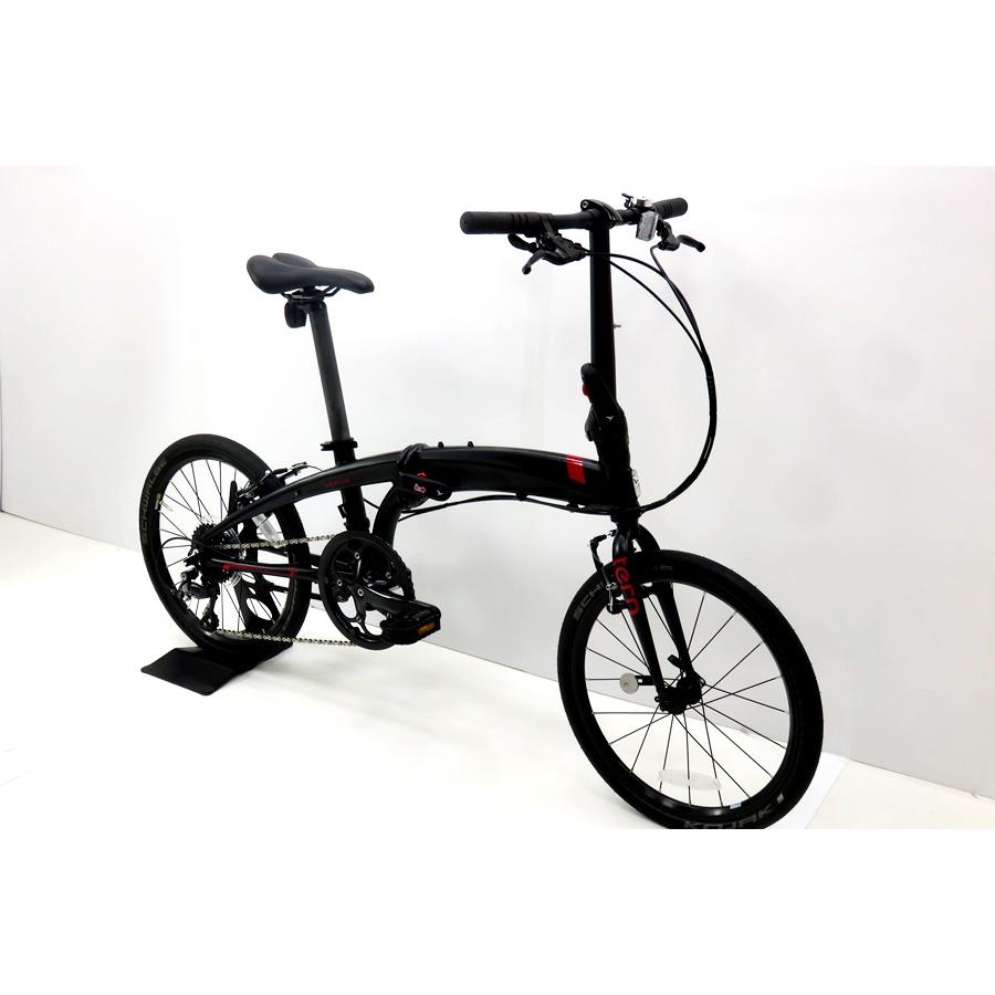 ★★ターン TERN バージュ VERGE N8 2021年モデル アルミ 折りたたみ自転車 バイク タイヤ20インチ 8速 ブラック｜cycleparadisestore｜06