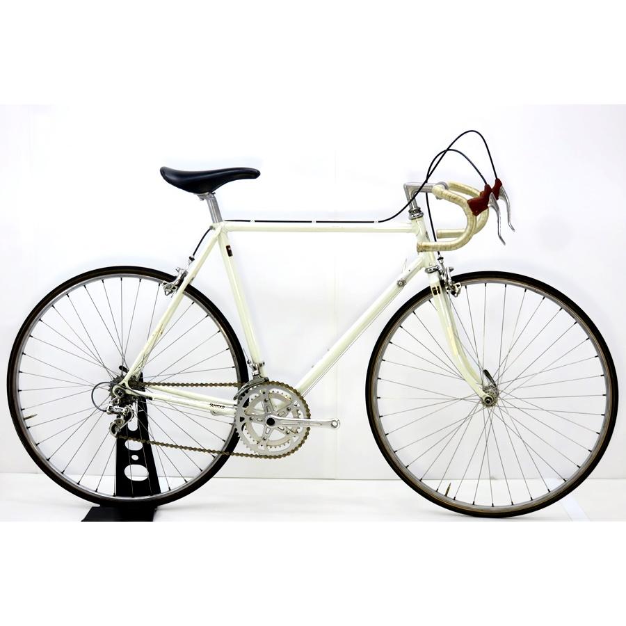 クロモリフレームC-C550パールホワイト