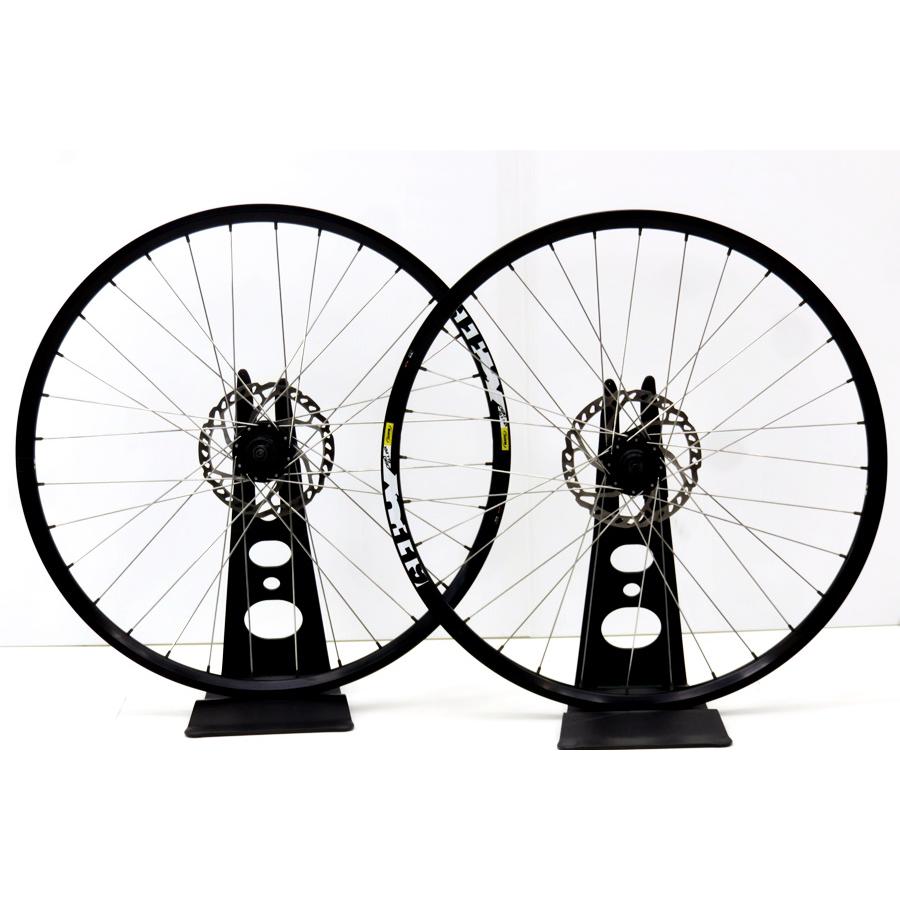 MAVIC マビック XM819 DISK リム 完組ホイール USED 美品 マビック MAVIC XM119 DISC / FH-M475 ホイール前後セット アルミ 8-9