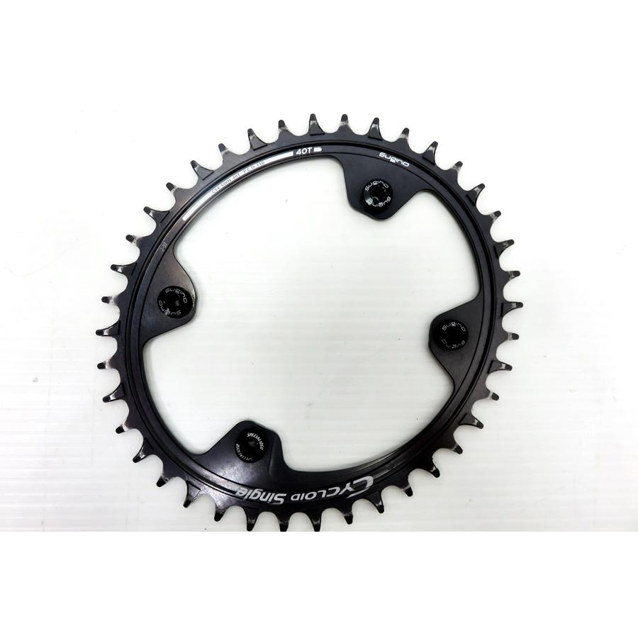 スギノ SUGINO サイクロイド CYCLOID SINGLE 楕円チェーンリング 40T