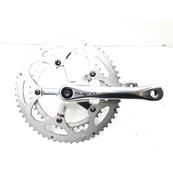 Suginoスギノ RD2クランク 170mm スギノ SUGINO RD2 TL 56-42 170mm クランク シルバー : サイクル