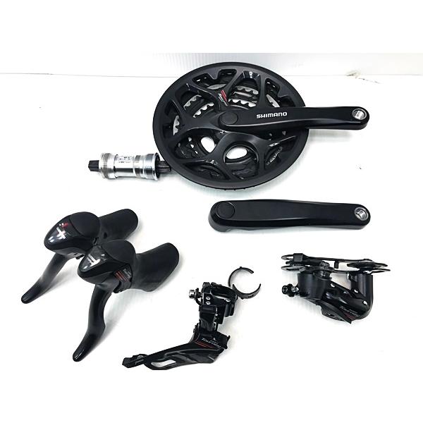 シマノ SHIMANO ターニー Tourney A073系 コンポセット ST-FC-BB-FD-RD
