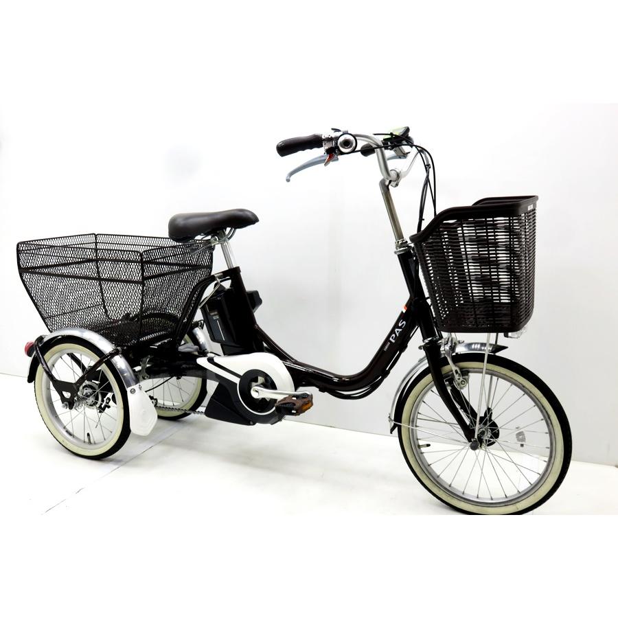 送料無料❗️ヤマハ 電動アシストPASワゴン PA16W ヤマハ YAMAHA PASワゴン PA16W 15.4Ah 2022年購入モデル アルミ