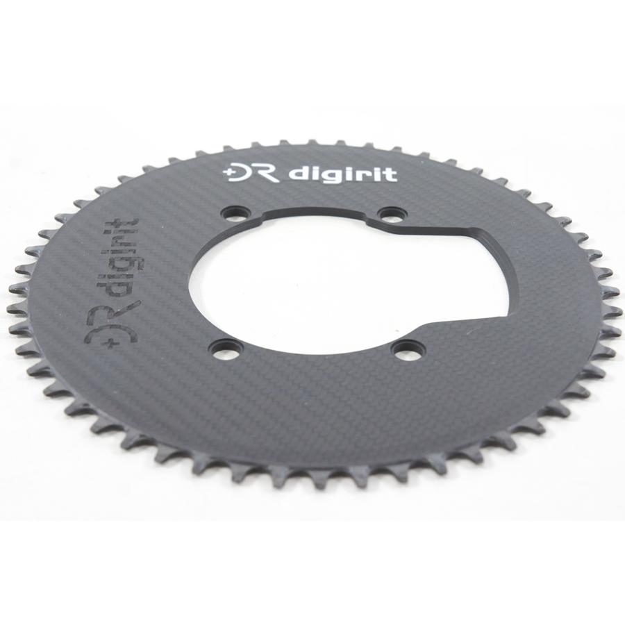 ◆◆ディジリット DIGIRIT ロード TT カーボン チェーンリング ROAD TT CARBON CHAINRING 54T 4穴 4アーム  ナローワイド