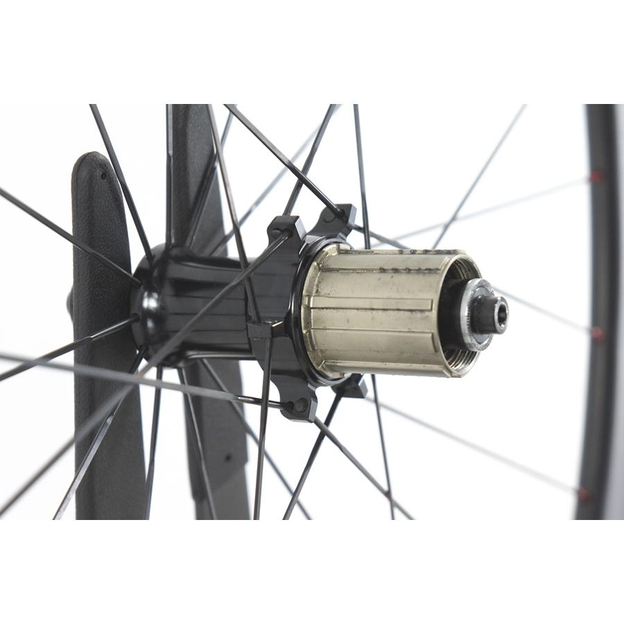 ◆◆EL MERKKIA 9239 チューブラー カーボン ホイール シマノフリー 11速 100/130mm QR 700C ロードバイク｜cycleparadisestore｜05