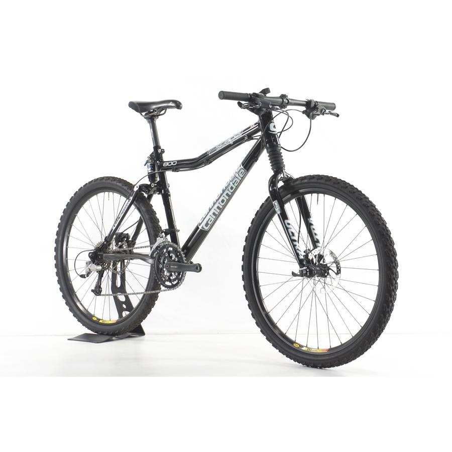 ◆◆訳アリ キャノンデール CANNONDALE スカルペル800 SCALPEL 800 2002年頃 アルミ マウンテンバイク MDサイズ SHIMANO DEORE MIX 3x9速｜cycleparadisestore｜03