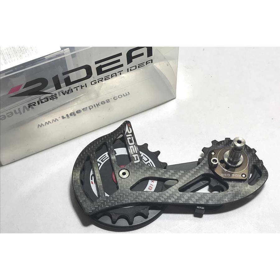 RIDEAビッグプーリー　RD6 C38 ◇◇ライデア RIDEA RD6 C38 フルセラミック カーボン 13x18T