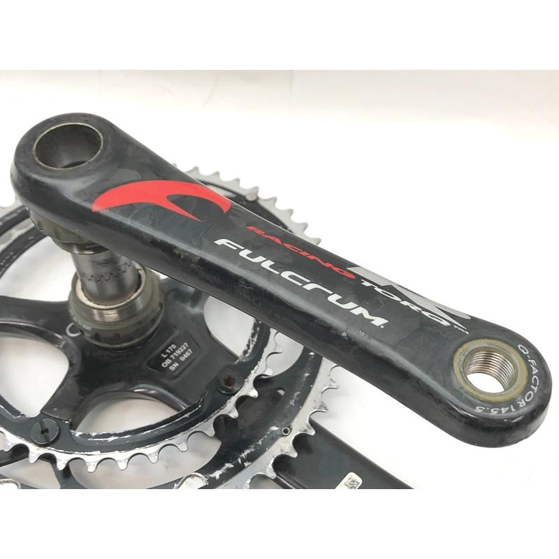 フルクラム FULCRUM レーシングトルクR RACING TORQ R クランク 10速対応 170mm 53/39 BBカップ ...