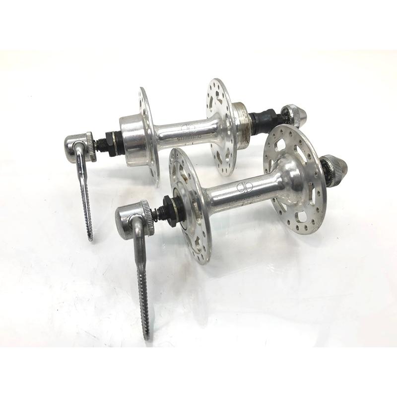 シマノ SHIMANO ハイフランジハブ ラージフランジハブ ハブ 前後セット