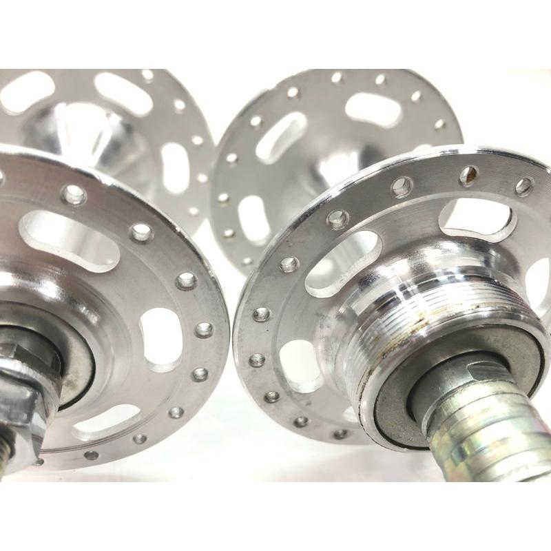 シマノ SHIMANO ハイフランジハブ ラージフランジハブ ハブ 前後セット