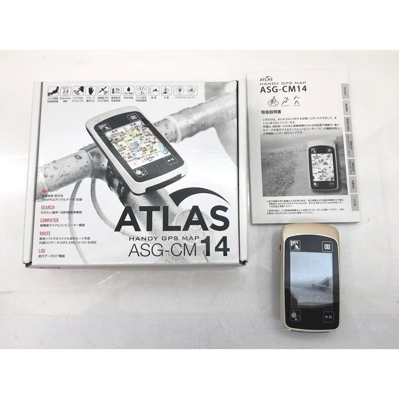 アトラスGPS機能搭載サイコンASG-CM14 2011/02/01最新情報（アトラス