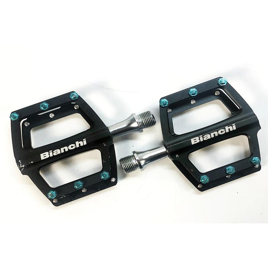 訳アリ ビアンキ BIANCHI CNC ペダル フラットペダル ブラック 訳アリ ビアンキ BIANCHI CNC ペダル フラットペダル ブラック