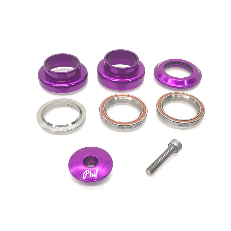philwood フィルウッド 1-1/8ヘッドセット 紫 フィルウッド PHILWOOD 1-1/8 headset ヘッドセット パープル 1