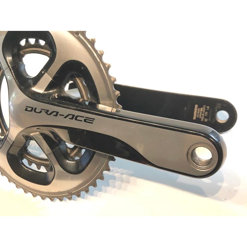 訳アリ シマノ SHIMANO デュラエース FC-9000 DURA-ACE クランク 175mm 50/34 ホローテック2 〇【値下げ】