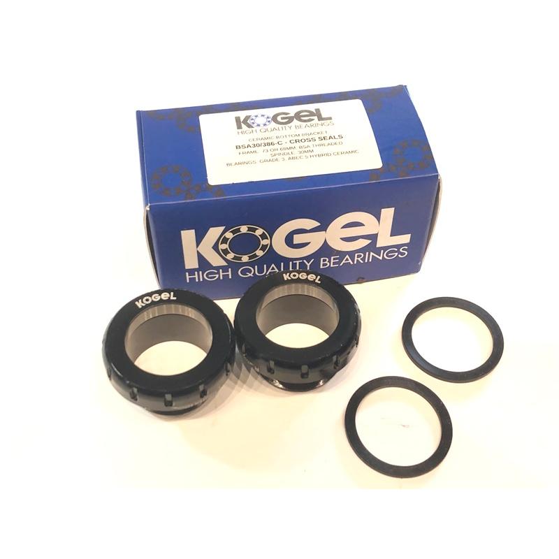 コーゲル KOGEL BSA30 CERAMIC 30mm軸 BSA 回転良好 コーゲル KOGEL BSA30/386-C CROSS SEALS CERAMIC BOTTOM BRACKET