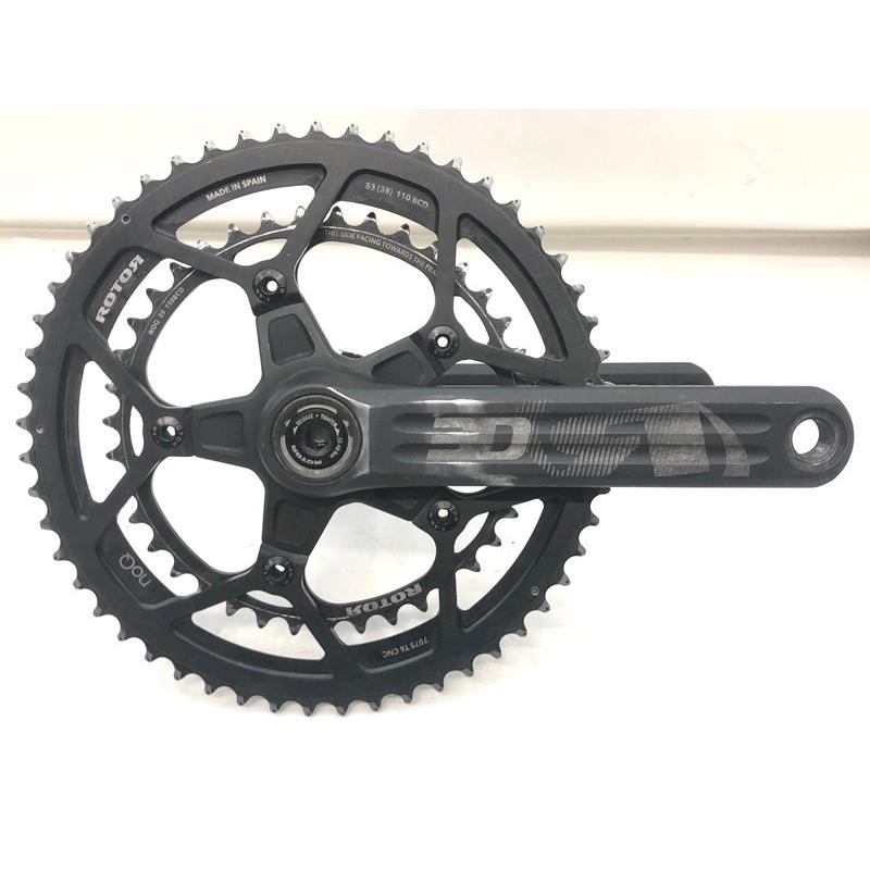 ローター ROTOR 3D30 noQチェーンリング クランク 170mm 53/39 30mm軸