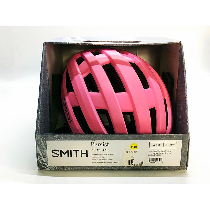 未使用品 スミス SMITH パーシスト Persist MIPS ヘルメット ピンク LG