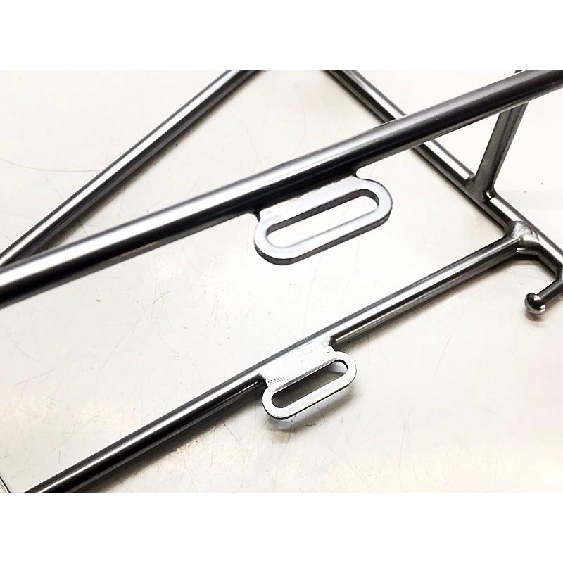 ニット― NITTO キャンピー CAMPEE リアキャリア シルバー 付属品 ニット― NITTO キャンピー CAMPEE リアキャリア シルバー 付属品