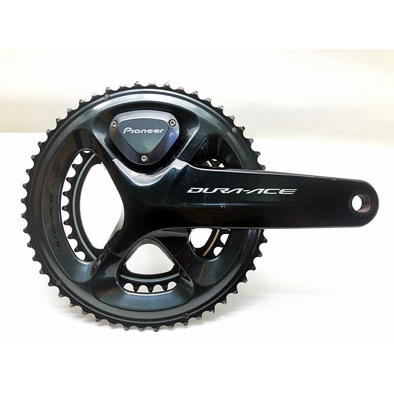 デュラエースDURA-ACE 9100クランクpioneerパワーメーター両計測 SHIMANO PIONEER デュラエース FC-R9100 DURA-ACE クランク