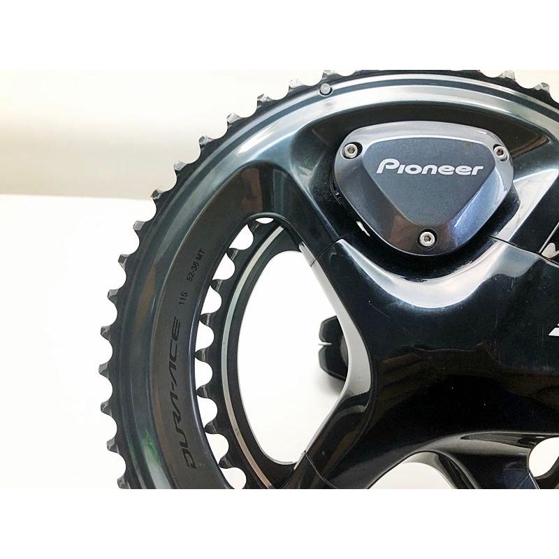 デュラエースDURA-ACE 9100クランクpioneerパワーメーター両計測 SHIMANO PIONEER デュラエース FC-R9100 DURA-ACE クランク