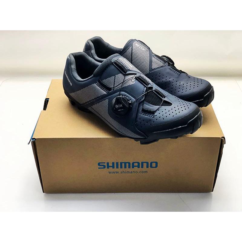 ビンディングシューズ30cm 未使用 シマノ SHIMANO SH-XC30 ビンディングシューズ 23.8cm ネイビー