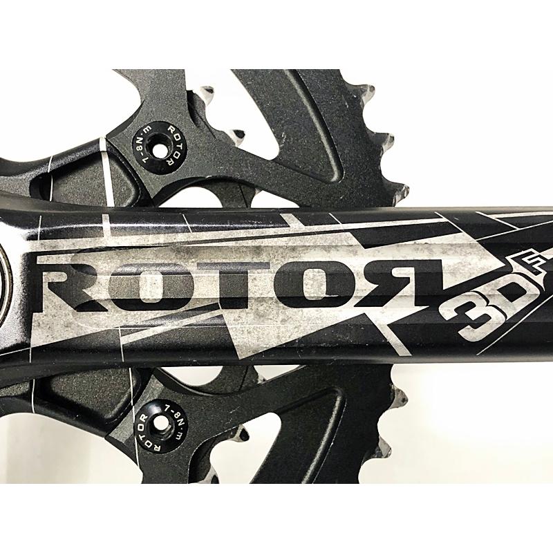 ROTAR ローター ROTOR 3DF noQ チェーンリング 52-36T/シャフト ROTAR ローター ROTOR 3DF noQ チェーンリング 52-36T/シャフト