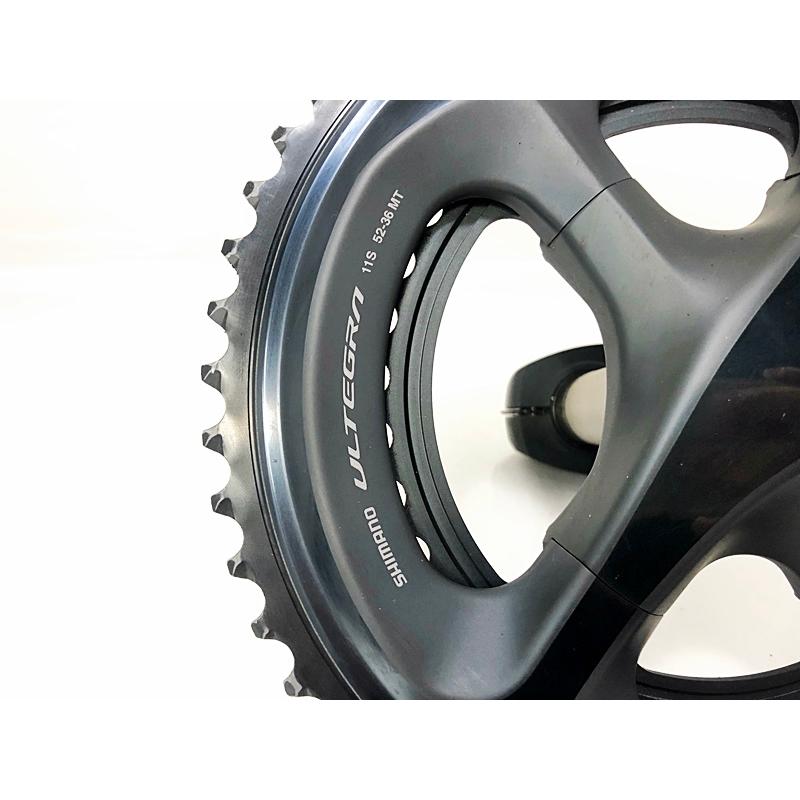 r8000 パワーメーター付き アルテグラ クランクセット 52-36T 11