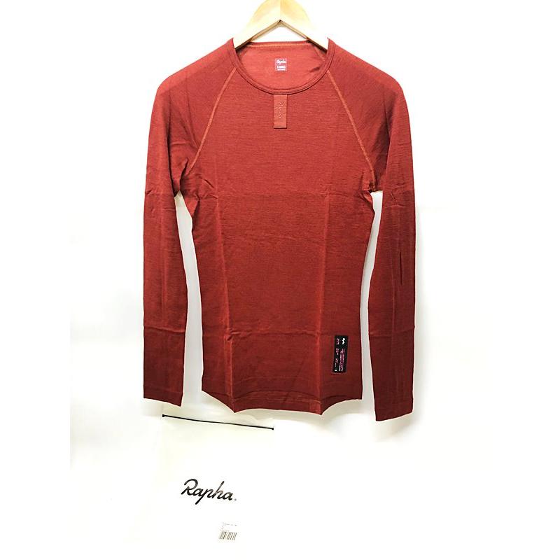 未使用品 ラファ Rapha メリノ ベースレイヤー ロングスリーブ merino base layer long sleeve XSMALL