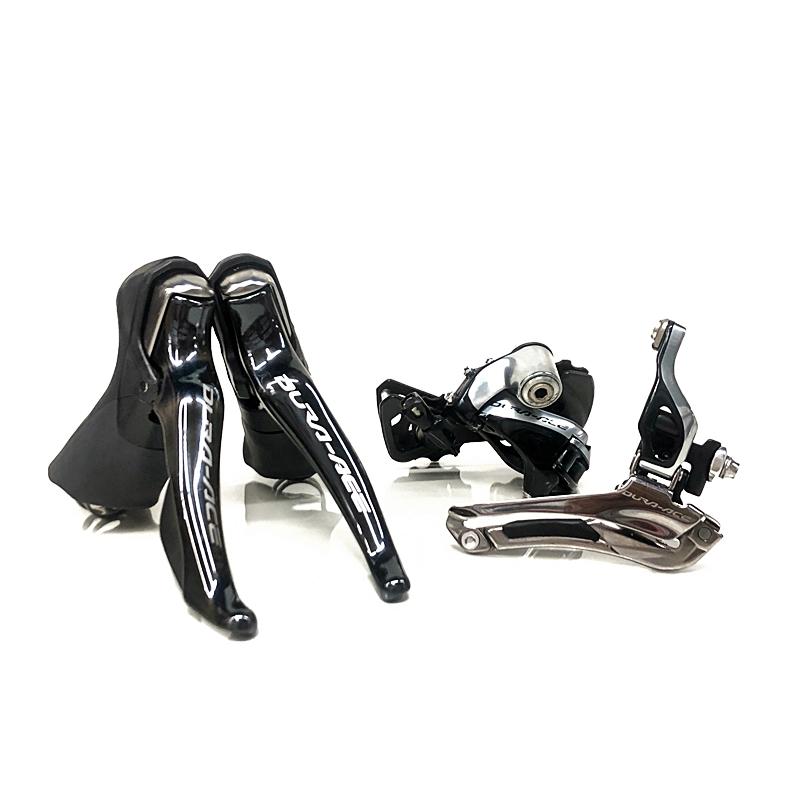 シマノ SHIMANO デュラエース DURA-ACE ST-9000 2×11速 FD-9000 直付け 