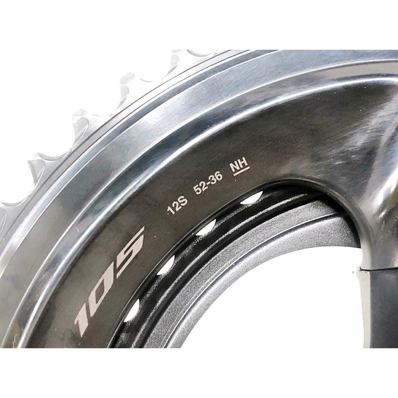 シマノ 未使用品 SHIMANO 105 FC-R7100 52-36T/170mm クランク