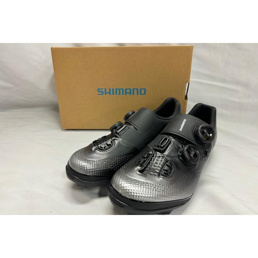 未使用 SHIMANO シマノ SH-XC702 WIDE LARGE BLACK 26.5cm 