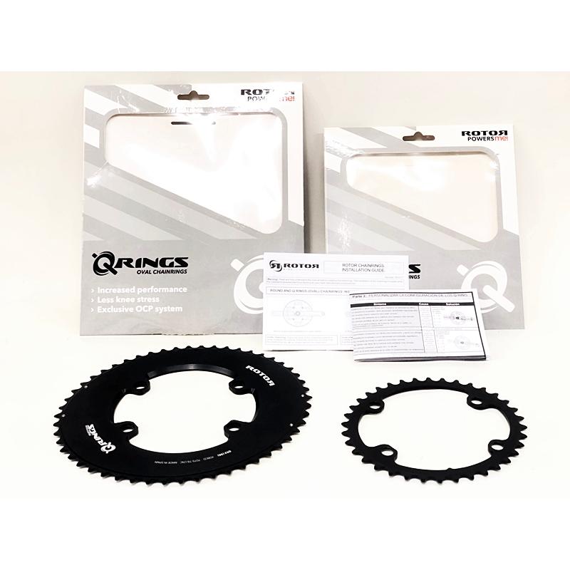 未使用 ローター ROTOR エアロQリング AERO Q-RINGS 楕円チェーン