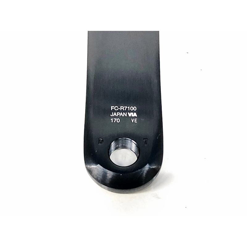 美品Shimano 105 クランクFC-R7100 50-34T 170mm Shimano 105 FC-R7100 12 Speed Crank Crankset 165 170MM 172.5