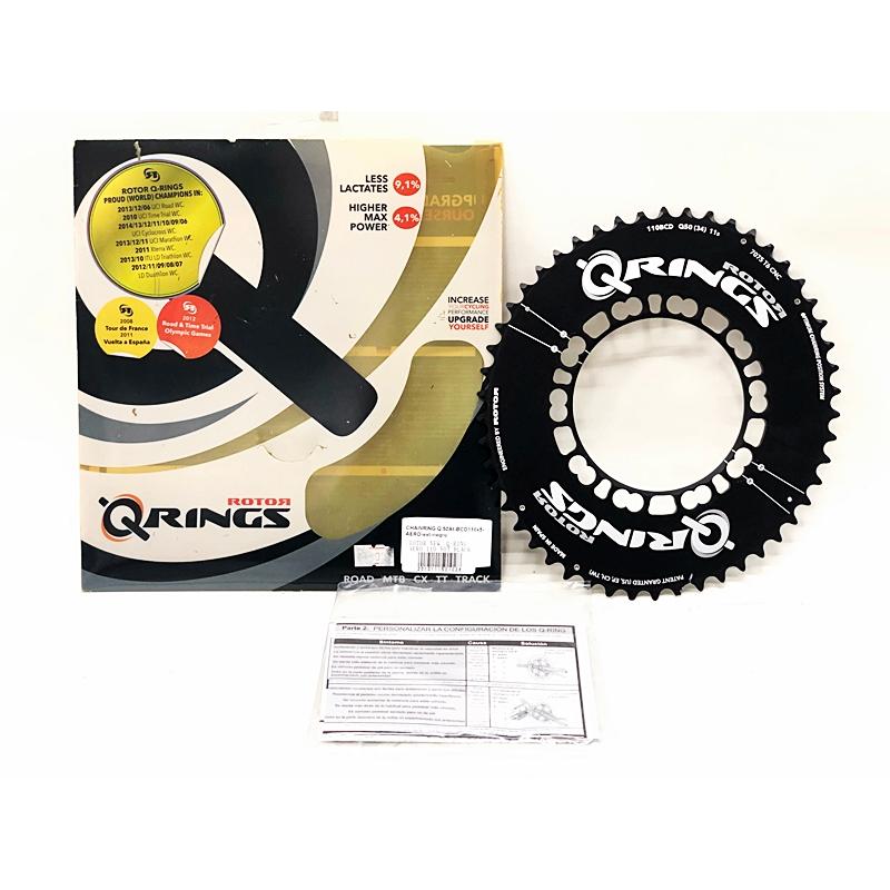 ROTAR（ローター） 超美品 ROTOR Q-RINGS AERO 50T BCD110mm 楕円