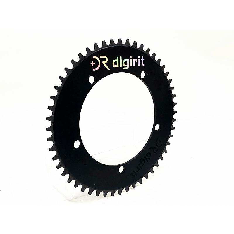 DIGIRIT（ディジリット）フルカーボンチェーンリング 52T 美品 ディジリット DIGIRIT トラック カーボン TRACK CARBON 52T
