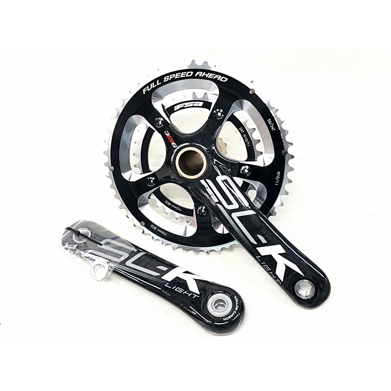 FSA Carbon Pro クランクセット 170mm 50/34T ISIS ☆FSA CARBON PRO 170mm 50/34T カーボンクランクセット BCD:110mm