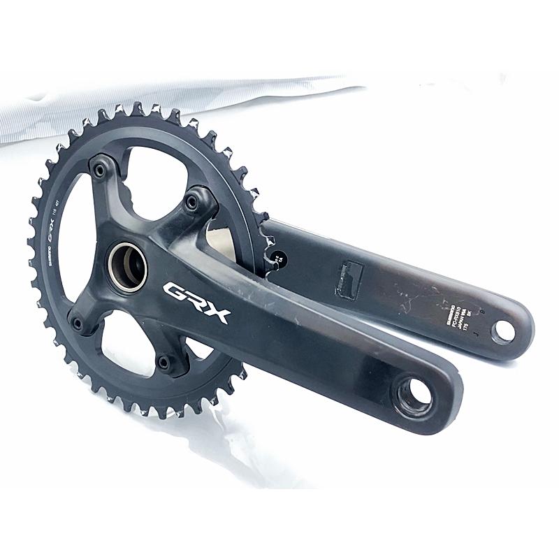 Pédalier Shimano GRX FC-RX810 + Capteur De Puissance Stages - 42 Dents, 175 Mm - Occasion