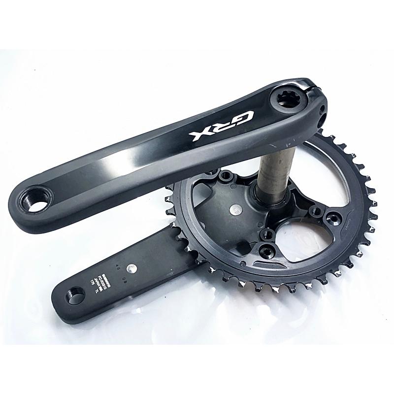 シマノ 美品 SHIMANO GRX FC-RX810 42T 175mm クランクセット 〇