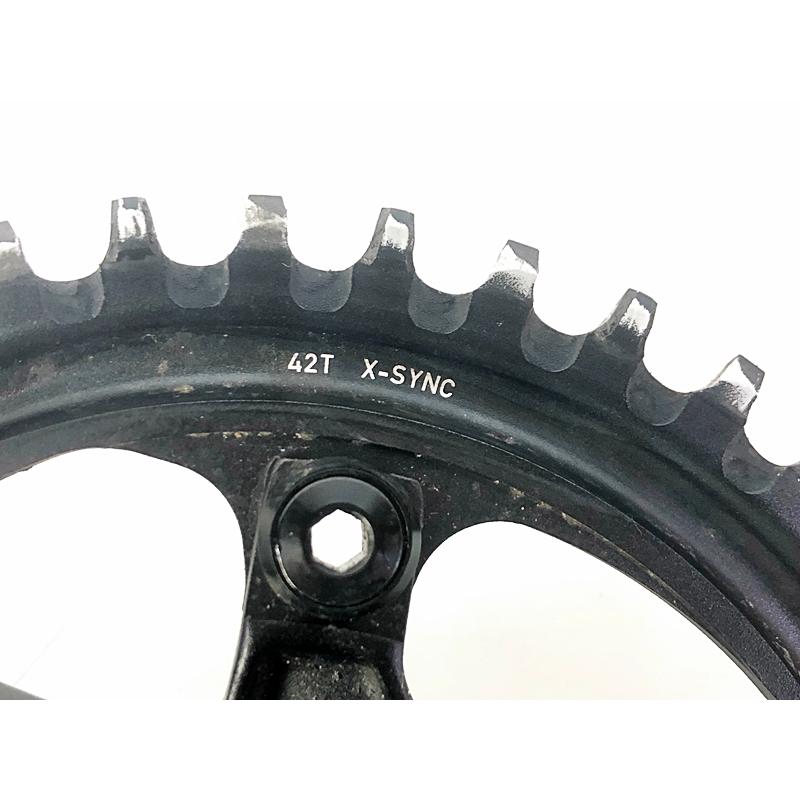 SRAM forse 170mmクランク 42t スラム SRAM フォース1 FORCE 1 フロントシングル 11速 42T