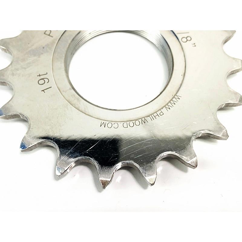 PHILWOOD track cog (1/8\") 19T フィルウッド コグ 美品 フィルウッド PHILWOOD トラック コグ TRACK COG 1/8” 19T