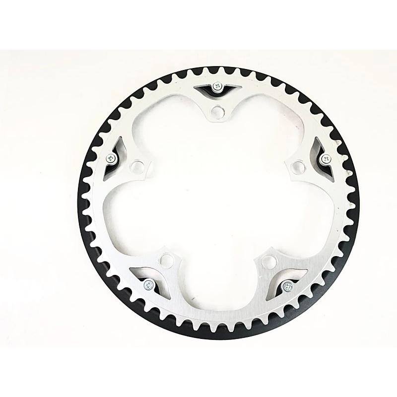 ブロンプトン 純正 クランク チェーンリング 50T シルバー ペダル ブロンプトン 純正 クランク チェーンリング 50T シルバー ペダル